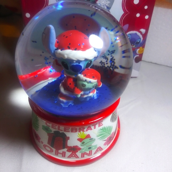 Disney Other - Disney's Stitch Mini Snow Globe
